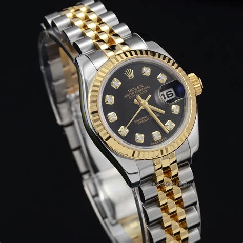 rolex donna con brilantini|The new Rolex Lady.